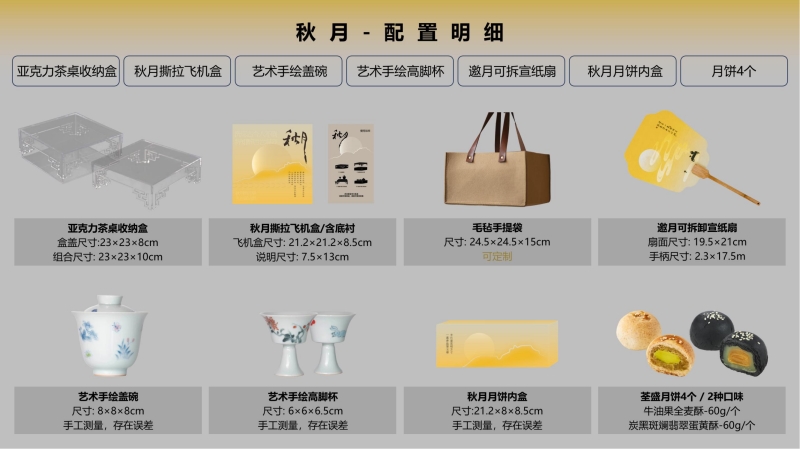 2023企業(yè)中秋禮品套裝方案推薦——方案十一、十四